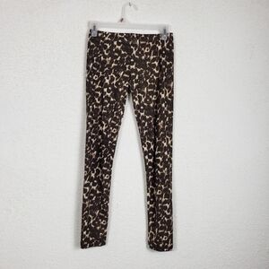 Miley cyrus maxazria glitter animal print leggings